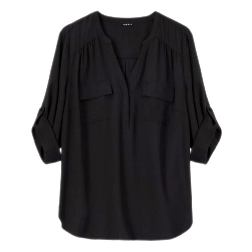 Torrid Harper Georgette Blouse - NWT!!